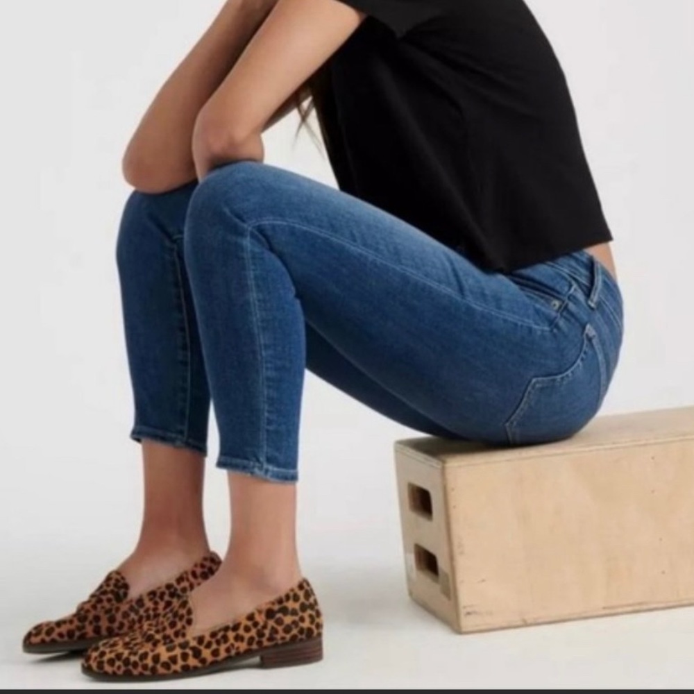 Lucky Brand Mid Rise Crop Ava Jeans